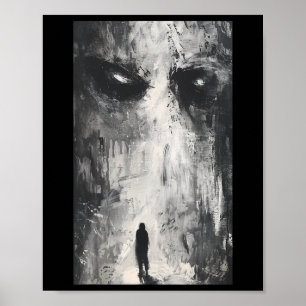 Dark Gothic Demon Path Horror Art Evil Grunge Goth Poster