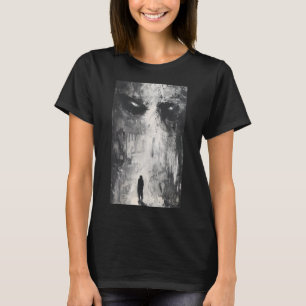 Dark Gothic Demon Path Horror Art Evil Grunge Goth T-shirt