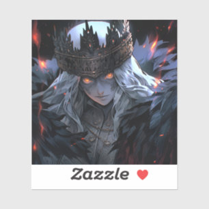 Dark Gothic Fantasy Anime Sticker