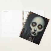 Dark Gothic Portrait Notitieboek – Mysterious Horr (Display)