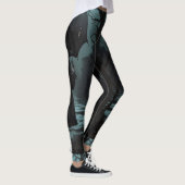 Dark Gothic Zombie Elegance Leggings (Rechts)