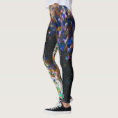 Dark Graffiti Paint Love Leggings (Links)
