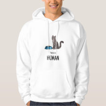 Dark Gray Tabby Cat Sweatshirt