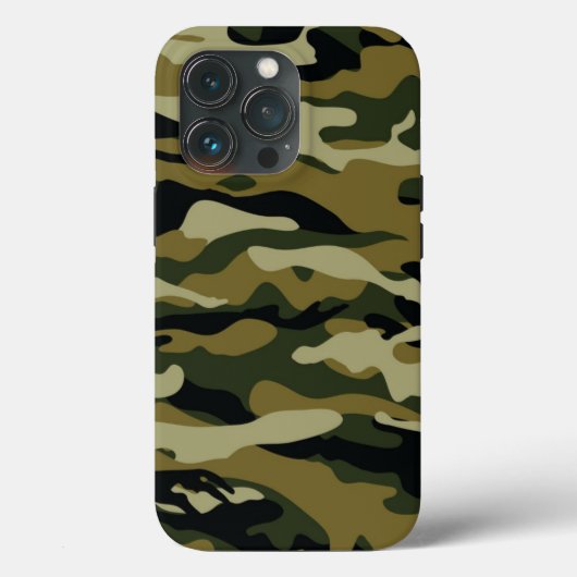 Dark Green Camo Case-Mate iPhone Case (Achterkant)