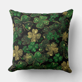 DARK GREEN & GOLD IRISH THEMED GLITTER LOOK  KUSSEN