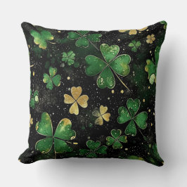 DARK GREEN & GOLD IRISH THEMED GLITTER LOOK  KUSSEN