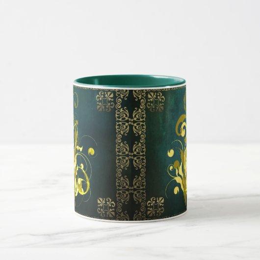 Dark Green Magic Wonder Combo Mug (Centre)