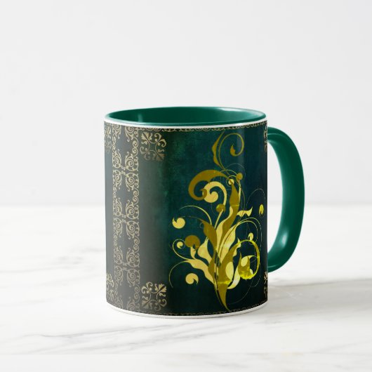 Dark Green Magic Wonder Combo Mug (Devant droit)