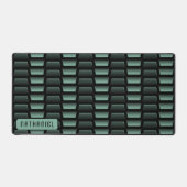 Dark Green noir industriel acier inoxydable Art (Recto)