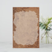 Dark Grunge-briefpapier Briefpapier (Staand voorkant)