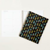 Dark Grunge Cactus Pattern Planner (Display)