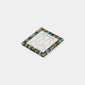 Dark Grunge Cactus Pattern Post-it® Notes (Schuin)