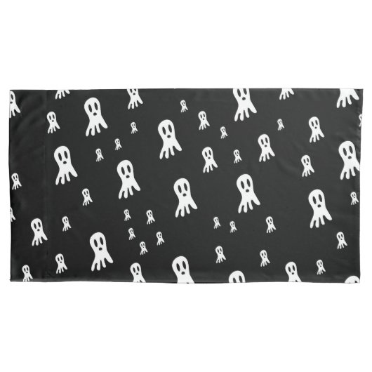 Dark Halloween Ghosts Kussensloop (Voorkant)