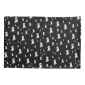 Dark Halloween Ghosts Kussensloop (Achterkant)