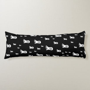 Dark Halloween Ghosts Lichaamskussen