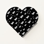 Dark Halloween Ghosts Notitieboek (Achterkant)