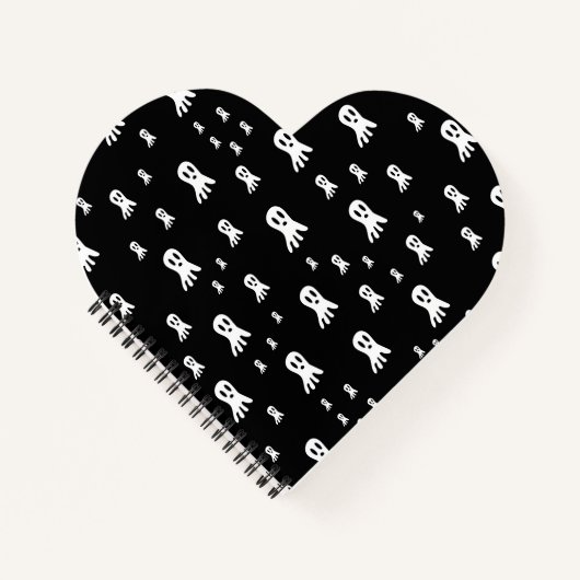 Dark Halloween Ghosts Notitieboek (Voorkant)