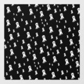 Dark Halloween Ghosts Raamsticker (Vel)