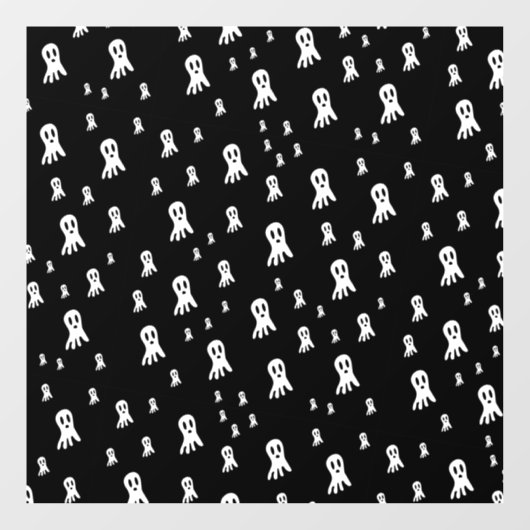 Dark Halloween Ghosts Raamsticker (Vel)