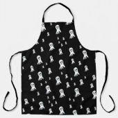 Dark Halloween Ghosts Schort (Voorkant)