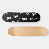 Dark Halloween Ghosts Skateboard (Horizontaal)