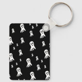 Dark Halloween Ghosts Sleutelhanger (Achterkant)