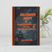 Dark Haunted Night Kaart (Staand voorkant)