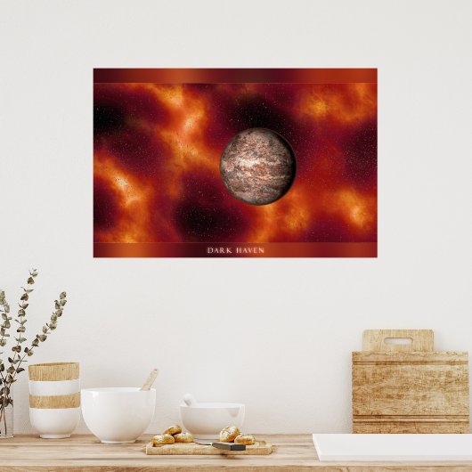 Dark Haven Poster (Keuken)