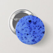 Dark Heart Bokeh Pattern One Ronde Button 5,7 Cm (Voorkant /achterkant)