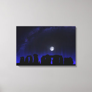 Dark Henge Canvas Afdruk