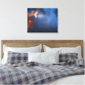 Dark Icy Molecular Cloud | JWST Canvas Afdruk (Insitu (Slaapkamer))