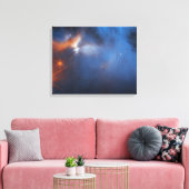 Dark Icy Molecular Cloud | JWST Canvas Afdruk (Insitu (Woonkamer))
