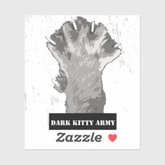Dark Kat Army Vinyl Sticker