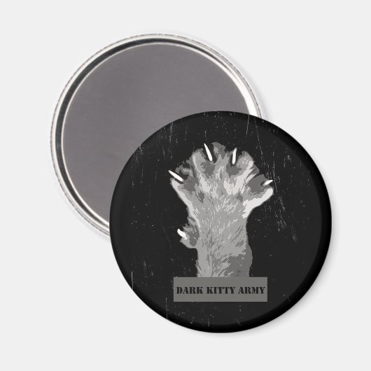 Dark Kitty Army Magnet (Recto/Verso)