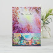 Dark Knight Devil Treasure Blue Paars Kaart (Staand voorkant)