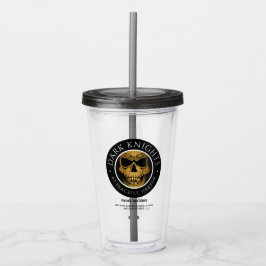 Dark Knight Logo Acryltumbler Acryl Drinkbeker