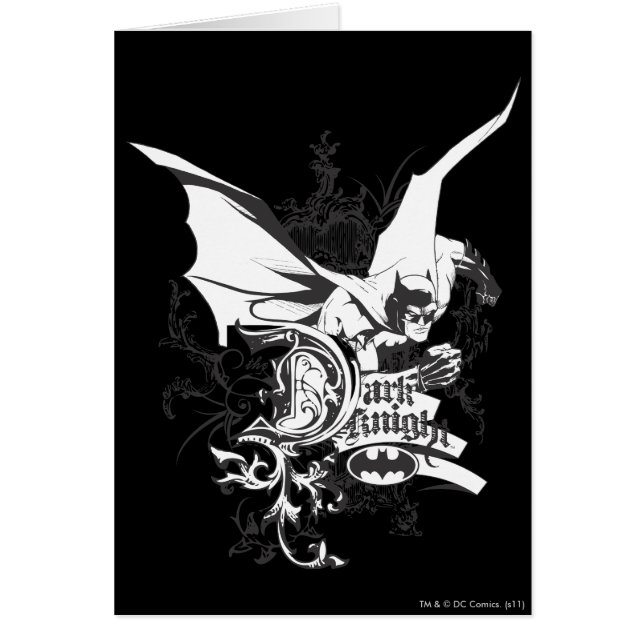 Dark Knight Logo Gedetailleerd (Voorkant)