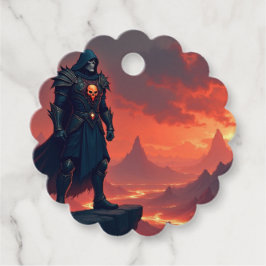 Dark Knight of Flame Bedankjes Labels