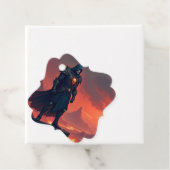 Dark Knight of Flame Bedankjes Labels (In situ)