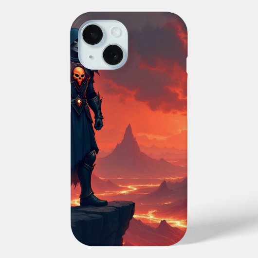 Dark Knight of Flame Case-Mate iPhone Case (Achterkant)