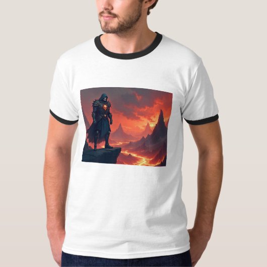 Dark Knight of Flame T-shirt (Voorkant)