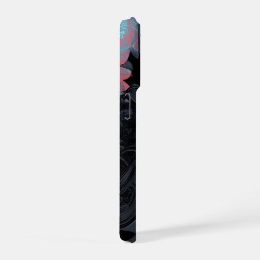 Dark Knight Superhero Phone Case – Minimal Black  (Côté droit)