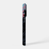 Dark Knight Superhero Phone Case – Minimal Black  iPhone Hoesje (Rechterkant)