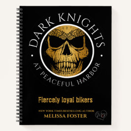Dark Knights Logo Notitieboek - 21,59 cm l x 27,9