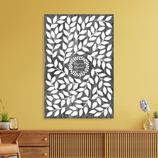 Dark Laurel - 150 Signature Canvas Livre d'or (Insitu(Salon))