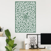 Dark Laurel - 250 Signature Guest Book Alternative Poster (Thuiskantoor)