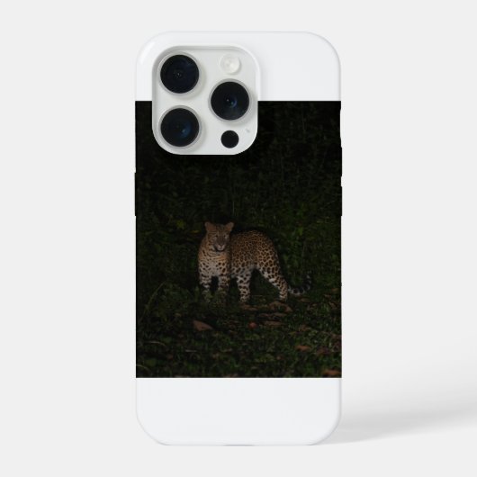 Dark Leopard Phone Case iPhone Hoesje (Achterkant)