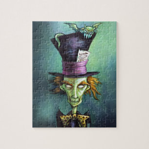 Dark Mad Hatter uit Alice in Wonderland Legpuzzel