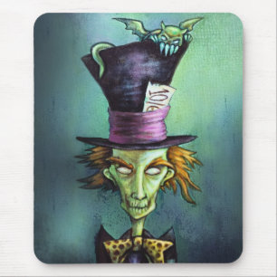 Dark Mad Hatter uit Alice in Wonderland Muismat