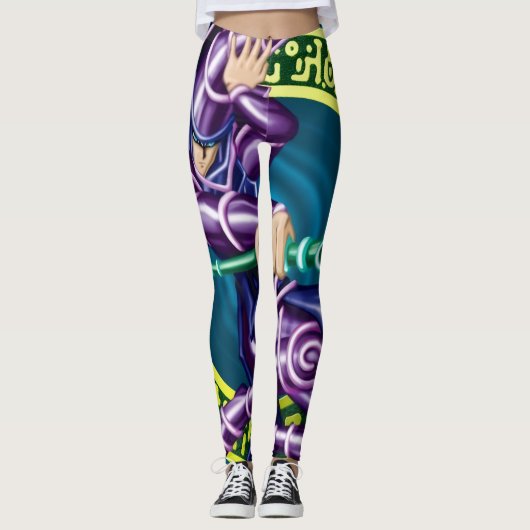 Dark Magician Anime Leggings – Yu-Gi-Oh! Athletic (Devant)